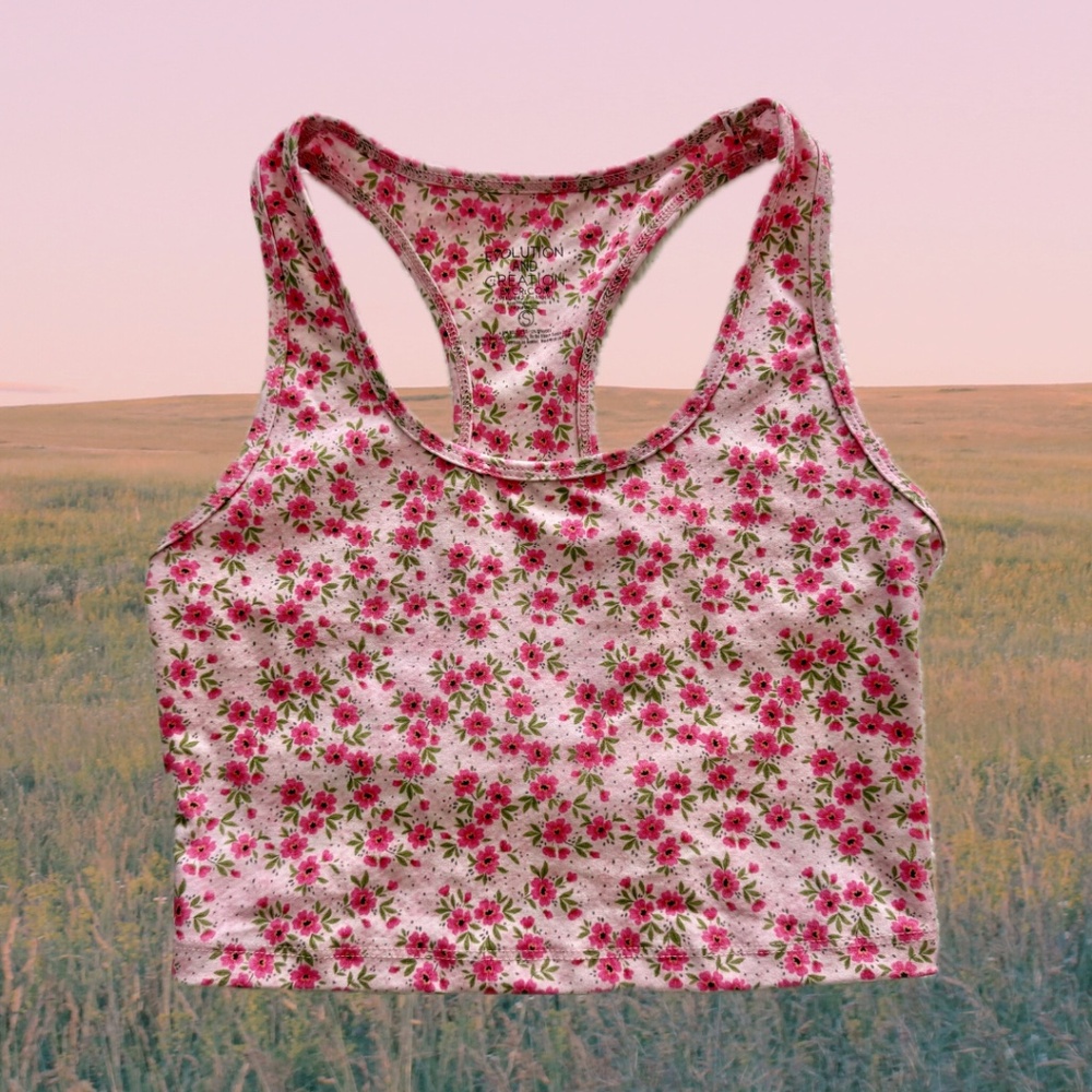Evolution and Creation Yoga Sport Bra Top
